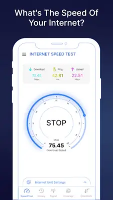 Speed Test android App screenshot 0